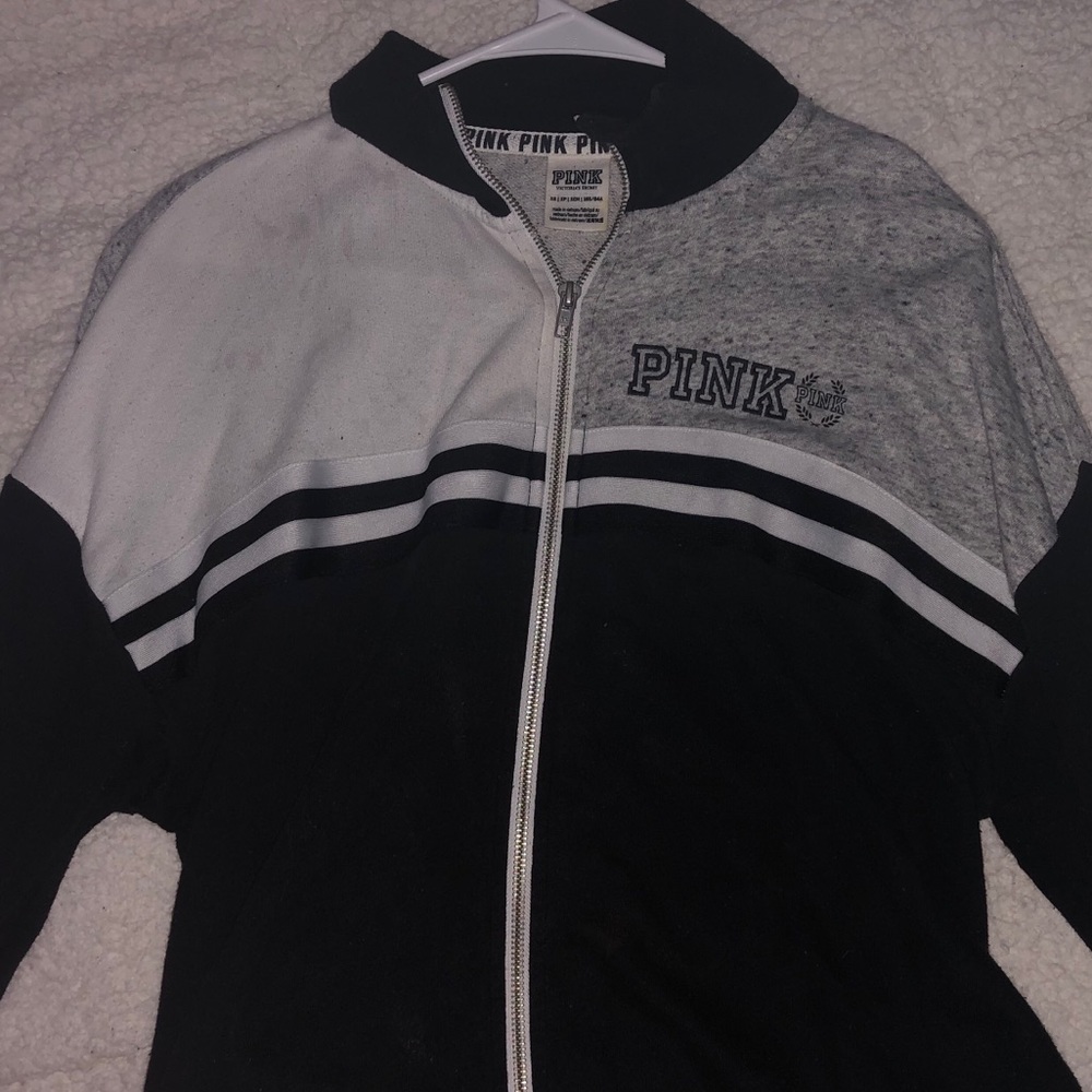 Full Zip PINK Sweatshirt